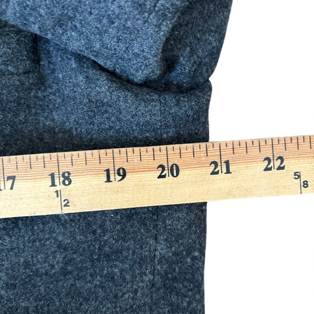 Vintage London Fog 100% Pure Wool Blazer Sz 42R Gray Sport Coat Classic Preppy
